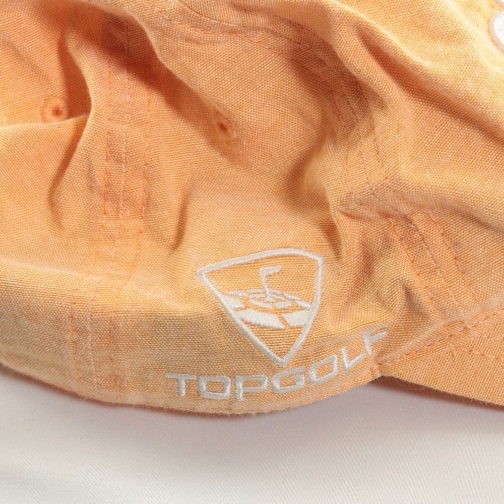 Black Clover LIVE LUCKY‎ TOP GOLF Hat Cap Orange Adjustable Cotton Breathable - Picture 4 of 10